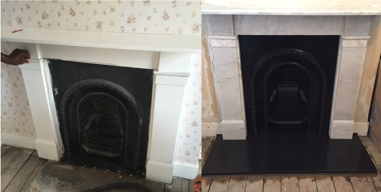 Image result for fireplace restoration