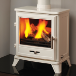 Stoves - The Bassington Eco in Warm White Enamel