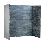 Stove Chambers - Charcoal Grey Waterfall