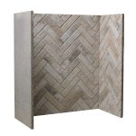 Stove Chambers - Frosted Iced Grey Herringbone