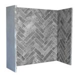 Stove Chambers - Grey Herringbone