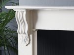 Reproduction - The Nuffield 56″ Mantel Aegean Limestone - Image 2