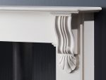 Reproduction - The Nuffield 56″ Mantel Aegean Limestone - Image 4